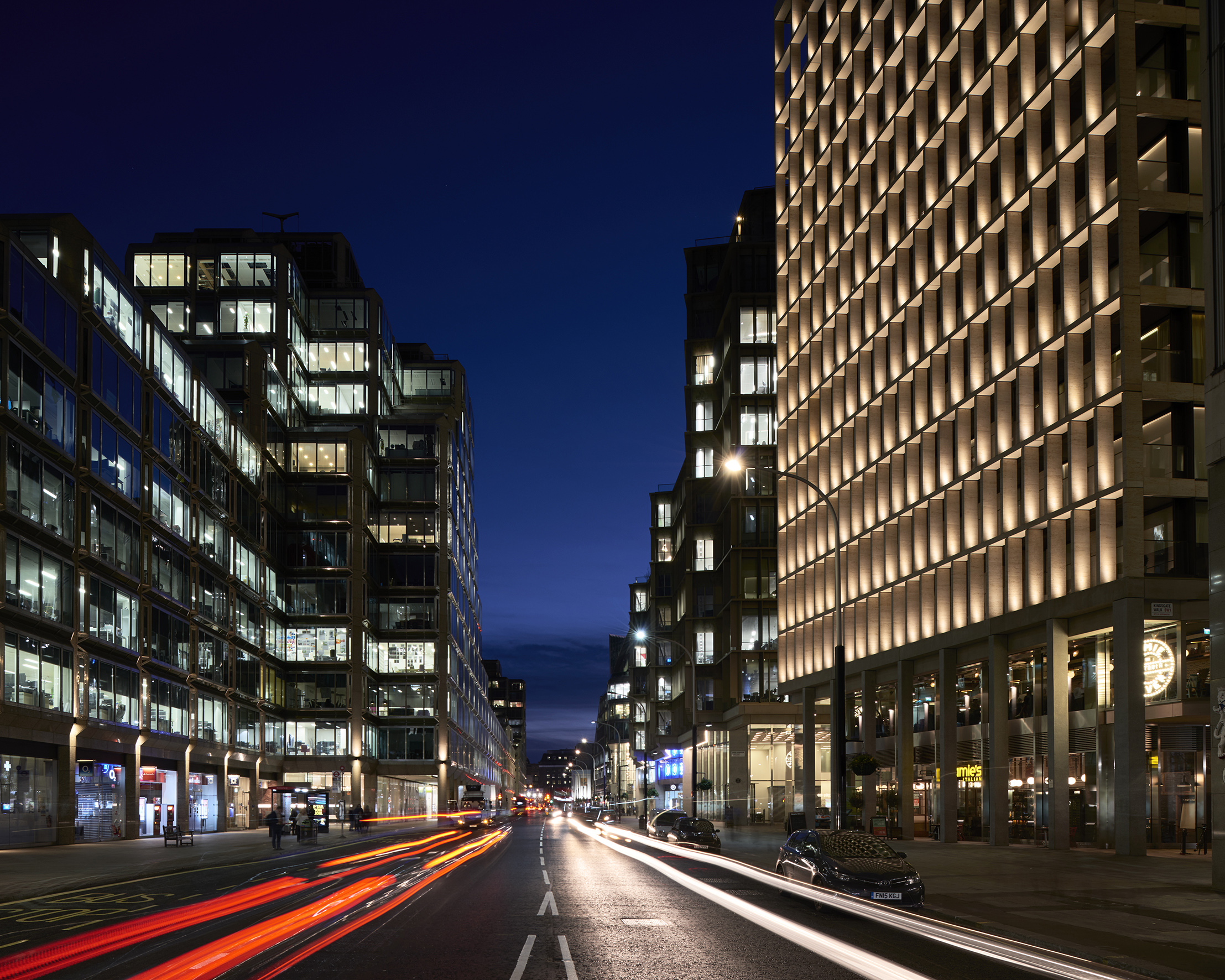 Kings Gate Building Firefly PointOfView Lighting & AV Design